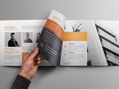 Free Landscape Corporate Brochure A4 & A5 a4 a5 abstract annual branding brochure business company corporate corporate brochure free guideline landscape landscape corporate landscape corporate brochure modern orange report trend trendy