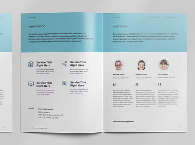 Free Proposal Layout blue branding brochure template design elements graphic jobs layout marketing project proposal proposal design proposal layout proposal template seo services templates themeforest webdesign website