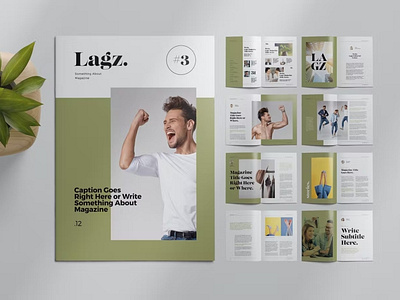 Magazine Layout Template