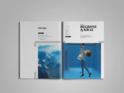 Free Begrone & kraz | Magazine Template