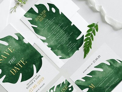 Free Elegant Tropical Wedding Suite