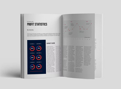 Annual Report advertisement agency agency design annual annual report booklet branding brochure business company corporate design graphic design motion graphics profile publishing report template yearend yearly