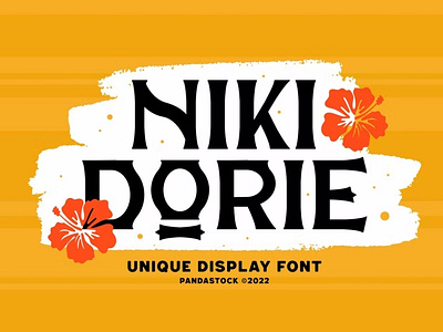 Free Niki Dorie Display Font