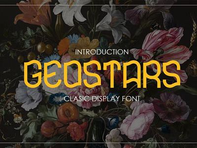 Free GEOSTARS Display Font