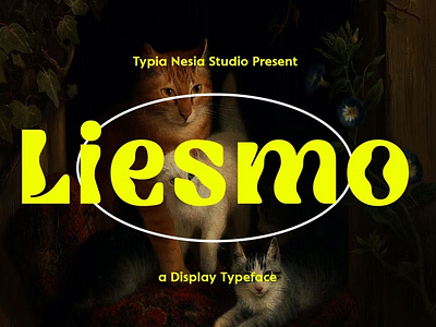 Free Liesmo Psychedelic Display Font