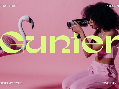 Free Gunter Display Font