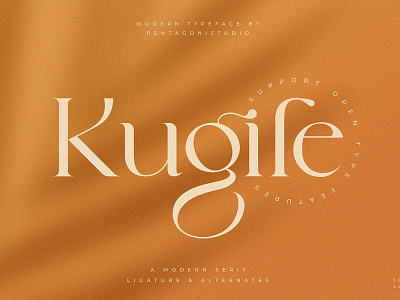 Free Kugile Display Font beauty branding classy display font display fonts elegant fashion feminine font fonts lettering luxury modern modern font modern fonts retro serif typeface typography vintage