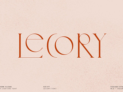 Free Lecory Display Font best branding classy clean display font display fonts font fonts lettering ligature luxury minimalist modern modern font modern fonts popular style stylish typeface typography