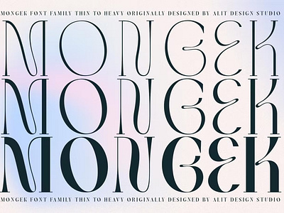 Free Mongek Typeface