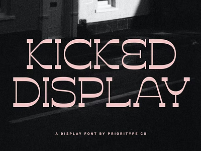 Free Kicked Display Font advertising font branding font classy font display font display fonts elegant font fashion fonts gradient font lettering logo font magazine font minimalist font modern font sans serif font serif font stylish font typeface typography unique font