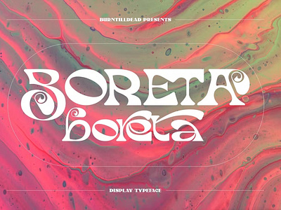 Boreta Display Typeface