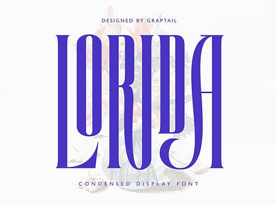 Free Lorida - Condensed Display Font calligraphy display font display typeface elegant font font font awesome font family fonts handwritten lettering modern font modern fonts sans serif sans serif font script serif font type typedesign typeface vintage font