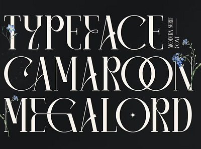 Free Camaroon Megalord Serif Font branding calligraphy design display font display typeface elegant font font font awesome font family fonts handwritten lettering sans serif sans serif font script serif font type typedesign typeface vintage font