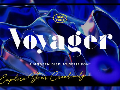 Free Vayager - Display Serif Font