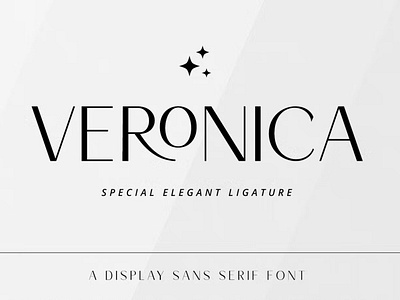 Free Veronica - Modern Stylish Font calligraphy display font display typeface elegant font font font awesome font family fonts handwritten lettering modern font modern fonts sans serif sans serif font script serif font type typedesign typeface vintage font