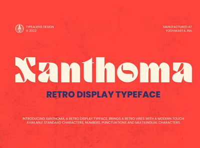 Free Xanthoma Font calligraphy display font display typeface elegant font font font awesome font family fonts handwritten lettering modern font modern fonts sans serif sans serif font script serif font type typedesign typeface vintage font