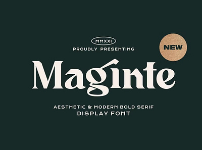 Free Vintage Modern Font - Maginte calligraphy display font display typeface elegant font font font awesome font family fonts handwritten lettering modern font modern fonts sans serif sans serif font script serif font type typedesign typeface vintage font