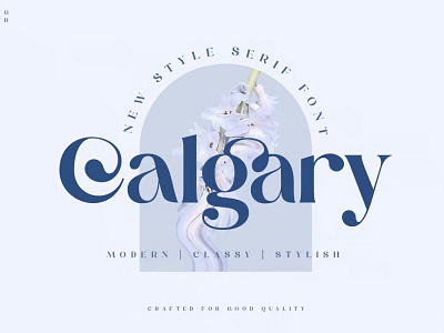 Free Calgary | New Stylish Serif Font