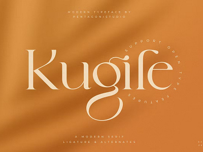 Free Kugile | Classy Serif Font calligraphy display font display typeface elegant font font font awesome font family fonts handwritten lettering modern font modern fonts sans serif sans serif font script serif font type typedesign typeface vintage font