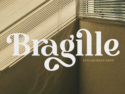 Free Bragille - Stylish Bold Serif calligraphy design display font display typeface elegant font font font awesome font family fonts handwritten lettering modern font modern fonts sans serif sans serif font script serif font type typeface vintage font