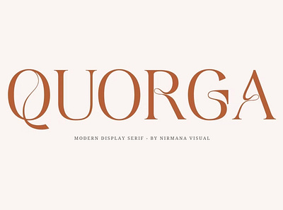 Free Quorga - Aesthetic Serif Font calligraphy display font display typeface elegant font font font awesome font family fonts handwritten lettering modern font modern fonts sans serif sans serif font script serif font type typedesign typeface vintage font