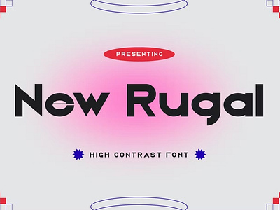 Free New Rugal Display Font