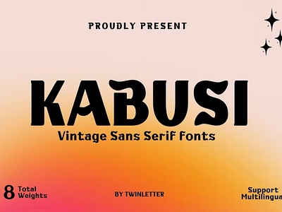 Free Kabusi Font