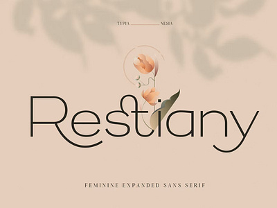 FREE Restiany - Beauty Elegant Expanded Sans Serif