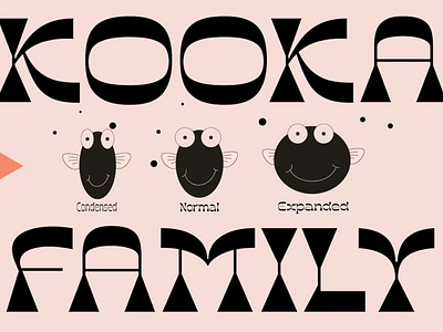 Kooka Font - Fun groovy family