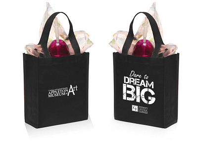 Dare to Dream Promotional Tote branding design logo marketing promotional tote