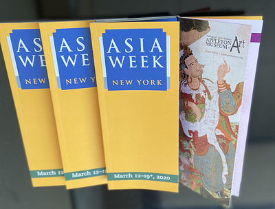 Asia Week Advertisement ad advertisement branding design logo marketing