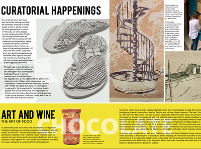 Magazine Spread branding design layout magazine newsletter