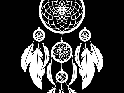 dream catcher vector design inspiration