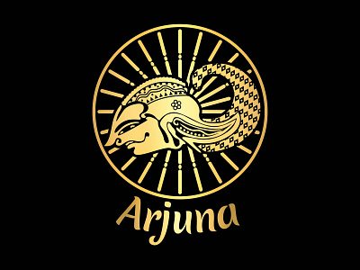 Arjuna Puppet Head With Gold Color arjuna art culture design ethnic graphic design hindu illustration india indonesia jawa logo puppet regligion retro spiritual traditional vector wayang