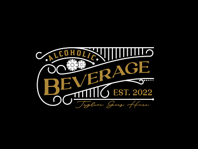 Vintage Label Logo Design inspiration for Beverage alcohol bar beer bevergae branding brew brewery cafe company drink idea label logo vector vintage