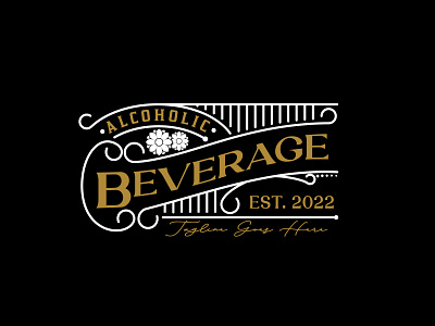 Vintage Label Logo Design inspiration for Beverage