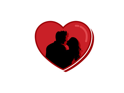 Valentine Couple Logo