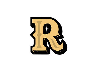 Letter R logo abjad alphabet app badge brand business class classic clean company corporate creative