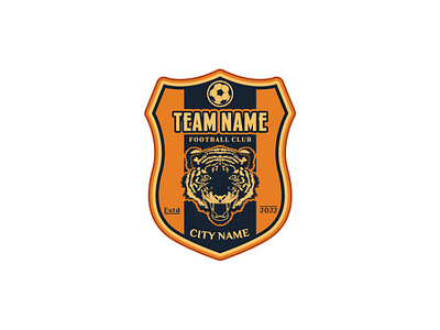 Football Club Logo animal art athletic badge ball baseball basketball beast bengal carnivore cat champion