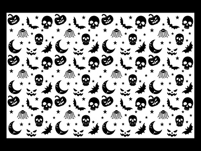 Halloween Seamless Pattern