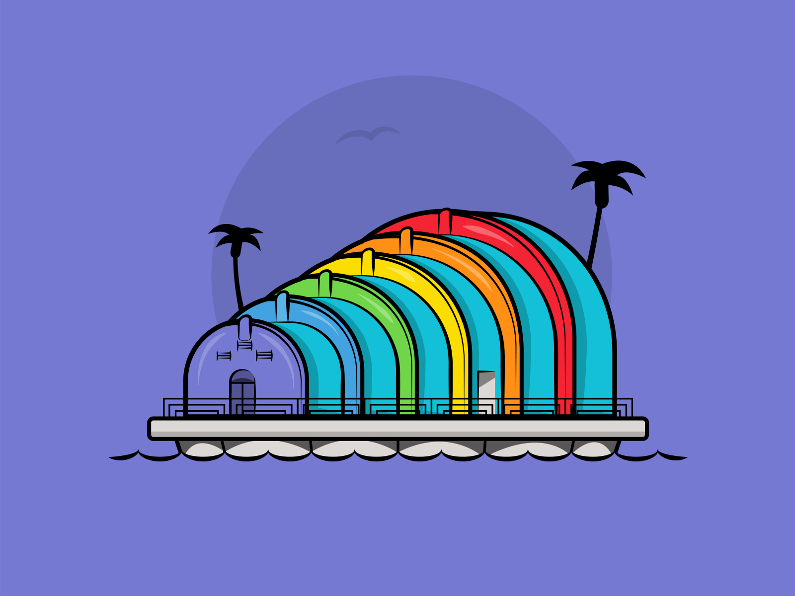 LAKE EOLA AMPHITEATHER by Alorda Design on Dribbble