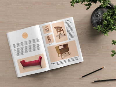 Furniture Catalogue Mockup branding design graphic design mockup post production retouch