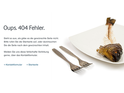 404 Page for fishfood 404 fish food