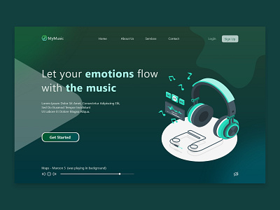 Landing page