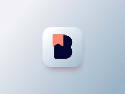 Bookmark PRO mobile app icon app bookmark icon logo mobile app