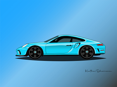 PORSCHE 911 adobe illustrator automotive design graphic design illustration porsche porsche911