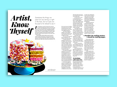 Editorial Page Design editorial editorial design indesign magazine page design page layout print design typography