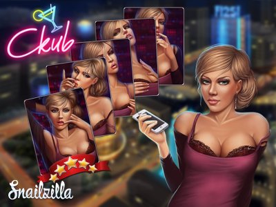 Ckub - Girls & Drinks at Nightclubs! art character game ios slots