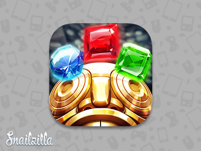 Icon for "Temple Run : Treasure Hunters" game google icon icons ios mobile play