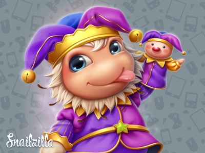 Jolly LOL - Promo art character game ios